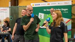 Vereinsduell 2. Vorrunde: 1.FC / TC und Sportschützen Riegelsberg - Musikverein Rentrisch (Foto: SR/Pasquale D'Angiolillo)