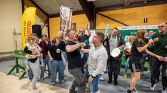 Vereinsduell 2. Vorrunde: 1.FC / TC und Sportschützen Riegelsberg - Musikverein Rentrisch (Foto: SR/Pasquale D'Angiolillo)