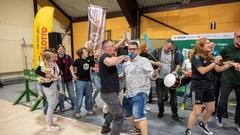 Vereinsduell 2. Vorrunde: 1.FC / TC und Sportschützen Riegelsberg - Musikverein Rentrisch (Foto: SR/Pasquale D'Angiolillo)
