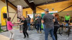 Vereinsduell 2. Vorrunde: 1.FC / TC und Sportschützen Riegelsberg - Musikverein Rentrisch (Foto: SR/Pasquale D'Angiolillo)