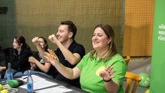 Vereinsduell 2. Vorrunde: 1.FC / TC und Sportschützen Riegelsberg - Musikverein Rentrisch (Foto: SR/Pasquale D'Angiolillo)