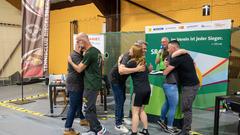Vereinsduell 2. Vorrunde: 1.FC / TC und Sportschützen Riegelsberg - Musikverein Rentrisch (Foto: SR/Pasquale D'Angiolillo)
