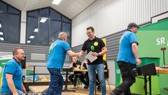 SR 3 Vereinsduell: Die Narren aus Weiskirchen gegen den Schalmeienverein aus Dudweiler (Foto: SR/Pasquale D'Angiolillo)