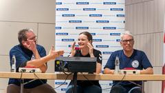 Die Narren aus Niedersalbach gemeinsam mit dem TV Pflugscheid gegen den Musikverein 