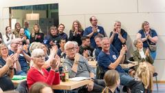 Die Narren aus Niedersalbach gemeinsam mit dem TV Pflugscheid gegen den Musikverein 
