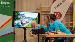 Die Narren aus Niedersalbach gemeinsam mit dem TV Pflugscheid gegen den Musikverein 