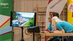 Die Narren aus Niedersalbach gemeinsam mit dem TV Pflugscheid gegen den Musikverein 