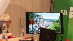 Die Narren aus Niedersalbach gemeinsam mit dem TV Pflugscheid gegen den Musikverein 