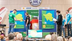 Die Narren aus Niedersalbach gemeinsam mit dem TV Pflugscheid gegen den Musikverein 