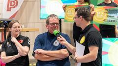 Die Narren aus Niedersalbach gemeinsam mit dem TV Pflugscheid gegen den Musikverein 