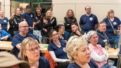 Die Narren aus Niedersalbach gemeinsam mit dem TV Pflugscheid gegen den Musikverein 