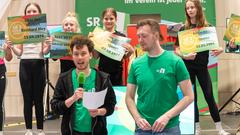 Die Narren aus Niedersalbach gemeinsam mit dem TV Pflugscheid gegen den Musikverein 