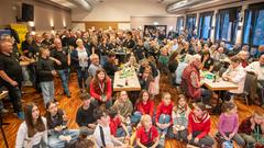 Vereinsduell 2025 – 2. Halbfinale: Die Pfarrkapelle Kastel gegen den Karnevalsverein Grün-Weiß-Rot Weiskirchen (Foto: SR/Pasquale D'Angiolillo)