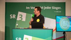 Vereinsduell 2025 – 2. Halbfinale: Die Pfarrkapelle Kastel gegen den Karnevalsverein Grün-Weiß-Rot Weiskirchen (Foto: SR/Pasquale D'Angiolillo)