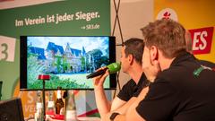 Vereinsduell 2025 – 2. Halbfinale: Die Pfarrkapelle Kastel gegen den Karnevalsverein Grün-Weiß-Rot Weiskirchen (Foto: SR/Pasquale D'Angiolillo)