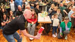 Vereinsduell 2025 – 2. Halbfinale: Die Pfarrkapelle Kastel gegen den Karnevalsverein Grün-Weiß-Rot Weiskirchen (Foto: SR/Pasquale D'Angiolillo)
