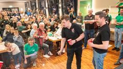 Vereinsduell 2025 – 2. Halbfinale: Die Pfarrkapelle Kastel gegen den Karnevalsverein Grün-Weiß-Rot Weiskirchen (Foto: SR/Pasquale D'Angiolillo)
