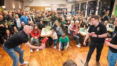 Vereinsduell 2025 – 2. Halbfinale: Die Pfarrkapelle Kastel gegen den Karnevalsverein Grün-Weiß-Rot Weiskirchen (Foto: SR/Pasquale D'Angiolillo)