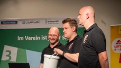 Vereinsduell 2025 – 2. Halbfinale: Die Pfarrkapelle Kastel gegen den Karnevalsverein Grün-Weiß-Rot Weiskirchen (Foto: SR/Pasquale D'Angiolillo)