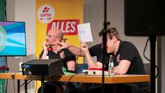 Vereinsduell 2025 – 2. Halbfinale: Die Pfarrkapelle Kastel gegen den Karnevalsverein Grün-Weiß-Rot Weiskirchen (Foto: SR/Pasquale D'Angiolillo)