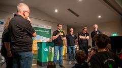 Vereinsduell 2025 – 2. Halbfinale: Die Pfarrkapelle Kastel gegen den Karnevalsverein Grün-Weiß-Rot Weiskirchen (Foto: SR/Pasquale D'Angiolillo)