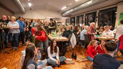 Vereinsduell 2025 – 2. Halbfinale: Die Pfarrkapelle Kastel gegen den Karnevalsverein Grün-Weiß-Rot Weiskirchen (Foto: SR/Pasquale D'Angiolillo)