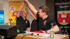 Vereinsduell 2025 – 2. Halbfinale: Die Pfarrkapelle Kastel gegen den Karnevalsverein Grün-Weiß-Rot Weiskirchen (Foto: SR/Pasquale D'Angiolillo)