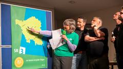 Vereinsduell 2025 – 2. Halbfinale: Die Pfarrkapelle Kastel gegen den Karnevalsverein Grün-Weiß-Rot Weiskirchen (Foto: SR/Pasquale D'Angiolillo)