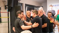 Vereinsduell 2025 – 2. Halbfinale: Die Pfarrkapelle Kastel gegen den Karnevalsverein Grün-Weiß-Rot Weiskirchen (Foto: SR/Pasquale D'Angiolillo)