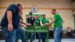Vereinsduell 2025: Vorrunde Niedersalbacher Narren und TV Pflugscheid gegen den SV Humes (Foto: SR/Pasquale D'Angiolillo)