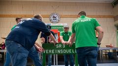Vereinsduell 2025: Vorrunde Niedersalbacher Narren und TV Pflugscheid gegen den SV Humes (Foto: SR/Pasquale D'Angiolillo)