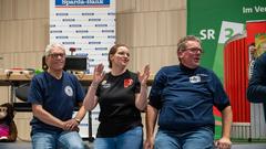 Vereinsduell 2025: Vorrunde Niedersalbacher Narren und TV Pflugscheid gegen den SV Humes (Foto: SR/Pasquale D'Angiolillo)