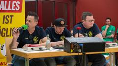 Musikverein „Concordia“ Wallerfangen e.V. gegen Förderverein Feuerwehr Saarlouis Wache West (Foto: SR/Pasquale D'Angiolillo)