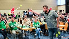 3. Vorrunde Vereinsduell 2024: 1. Fußballgolfclub Saar/MV Rehlingen - Orchesterverein Wadgassen (Foto: SR/Dirk Guldner)