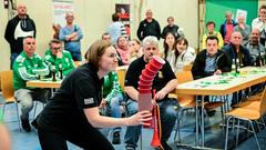 3. Vorrunde Vereinsduell 2024: 1. Fußballgolfclub Saar/MV Rehlingen - Orchesterverein Wadgassen (Foto: SR/Dirk Guldner)