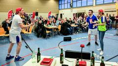 3. Vorrunde Vereinsduell 2024: 1. Fußballgolfclub Saar/MV Rehlingen - Orchesterverein Wadgassen (Foto: SR/Dirk Guldner)