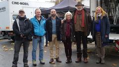 Das Team: Heinz Wehsling, Michi Riebl,Deniz Cooper, Eleonore Weisgerber, Reiner Schöne, Andrea Etspueler (Foto: Pasquale D'Angiolillo)