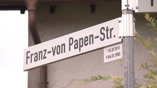 Die Franz-von-Papen-Straße in Wallerfangen (Foto: SR)