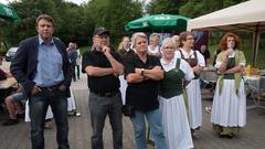 Treffpunkt Ü-Wagen Walhausen (Foto: Pasquale D'Angiolillo)