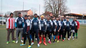 Die vom SV Babelsberg 03 getragene Fußballmanschaft 