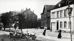 Völklingen Wilhelmstraße um 1880 (Foto: Stadt Völklingen / Archiv)