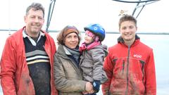 Dominique, Rahel, Anna und Sebastian (Foto: Lisa Krauser)