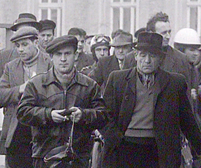 Saarländische Hüttenarbeiter 1951