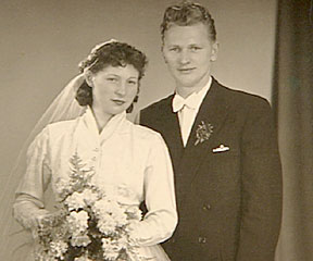Das Ehepaar Hauch 1955 - Foto: Roman Hauch