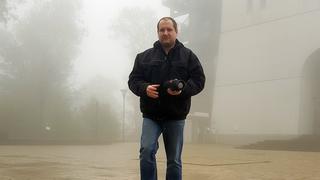 Michael hat eine Lautsprecherbox auf dem Schaumberg in Tholey gefunden. (Foto: Privatfoto/Michael Schmitt)