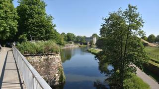 Festungsanlage an der Vauban-Insel in Saarlouis. (Foto: IMAGO / Becker&Bredel)