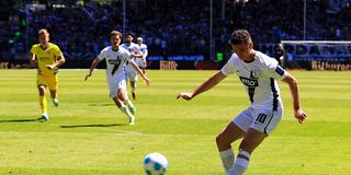 Fisnik Asllani (SV Elversberg) (Foto: IMAGO / Jan Huebner)