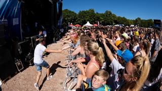 EstA im Bühnengraben beim SR Ferien Open Air St. Wendel (Foto: UNSERDING/Dirk Guldner)