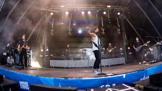 Max Giesinger auf der Bühne beim SR Ferien Open Air St. Wendel (Foto: UNSERDING/Dirk Guldner)